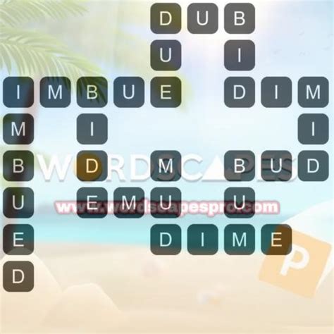 Wordscapes Level 3233 Answers [Rock 1, Basin].
